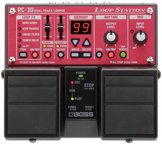 BOSS RC-30 Loop Station Review Gear Finder