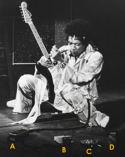 Jimi Hendrix rig