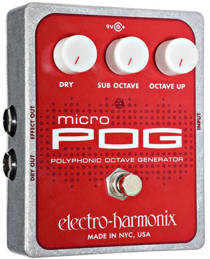 Scheiding Per ongeluk balans Electro-Harmonix Micro POG Review - Guitar Gear Finder