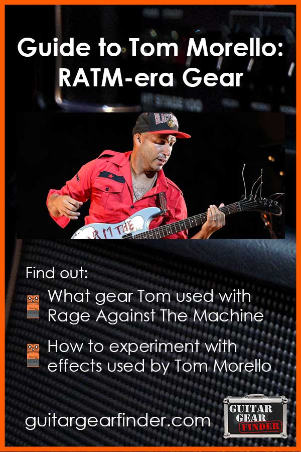 Tom Morello Guitar, Effects, Amp Collection - Detailed History – Ground  Guitar