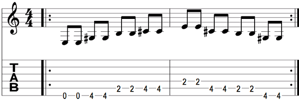 Whammy pedal exercise 2