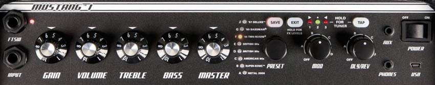 Fender Mustang Guitar Amp Settings