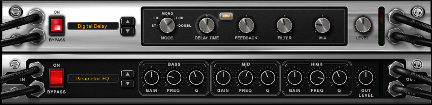 AmpliTube 4 Rack Settings