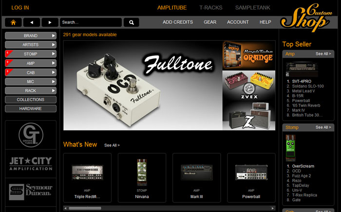 amplitube 3 custom shop