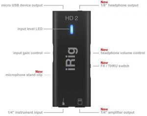 iRig HD 2 features