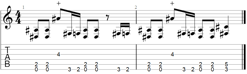 Whammy pedal part in Pantera song