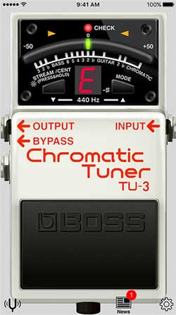 BOSS Tuner App