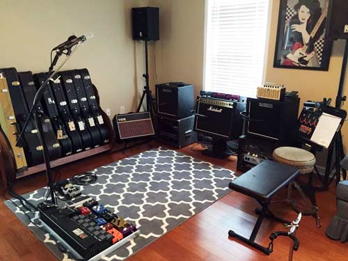 Setting Up An Ideal Guitar Practice Space - Guitar Gear Finder