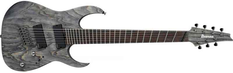 Ibanez 7 string with fanned frets