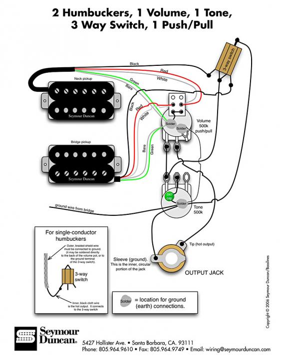 Coil splitting diagram