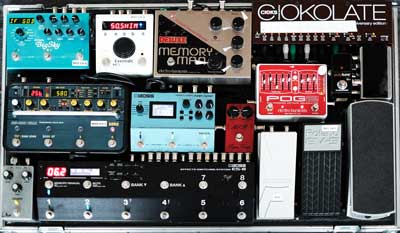 Pedalboard using ES-8