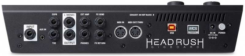 HeadRush Gigboard Back