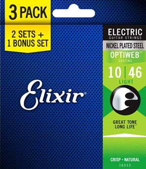 Elixir Optiweb guitar strings