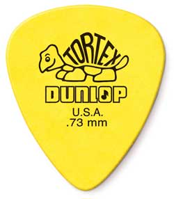 Medium guitar pick