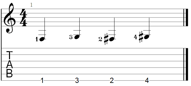 1C Stretching Finger Exercise