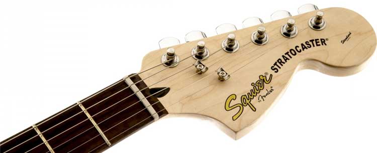 Squier Strat Headstock