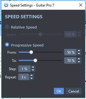 Guitar Pro 7 speed trainer 9