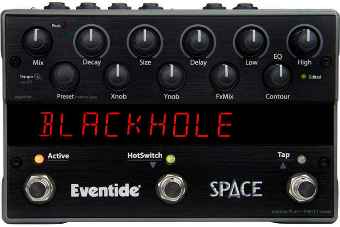 Eventide Space Reverb for acoustic guitar