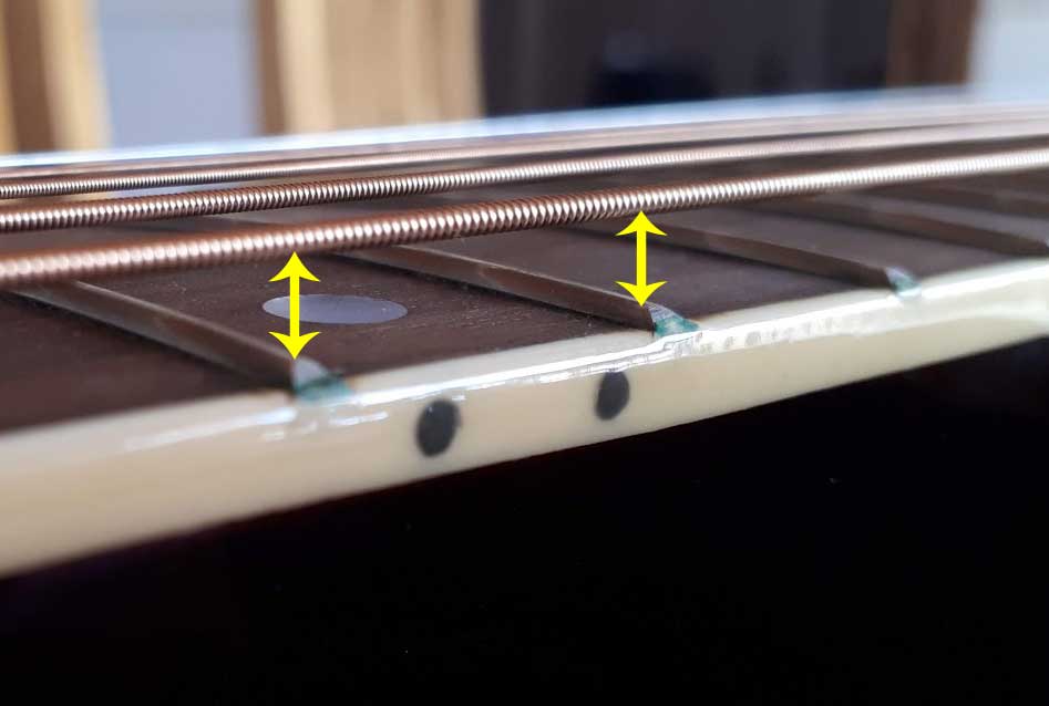 How Far Should Acoustic Guitar Strings Be from the Fretboard  