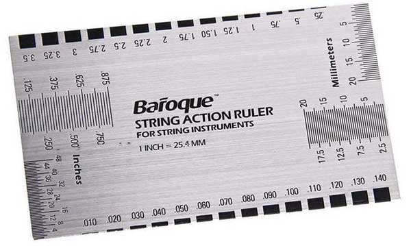 String action ruler