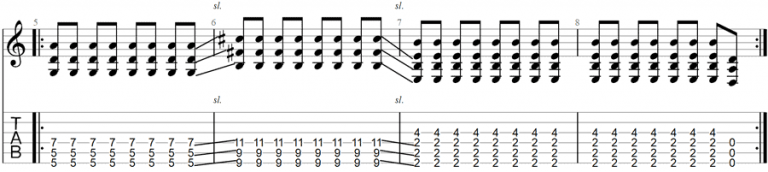 How to Play in Drop D Tuning Lesson (Writing Riffs, Power Chords ...