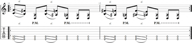 How to write metal riffs in standard tuning image