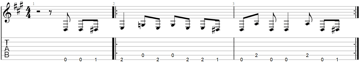 cool electric guitar licks