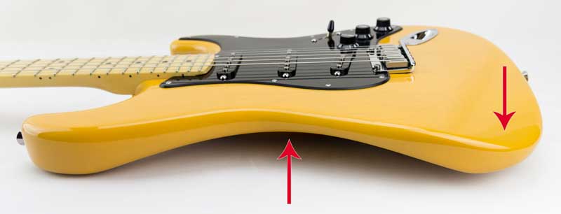 strat neck on les paul