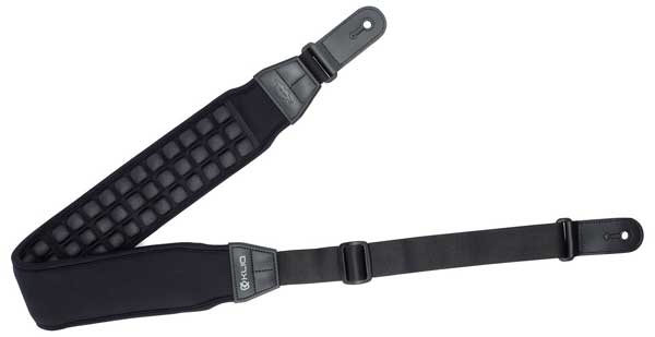 Wide and padded guitar strap