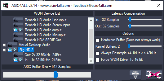 connecting mixer to fl studio asio