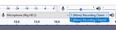 Audacity mono or stereo