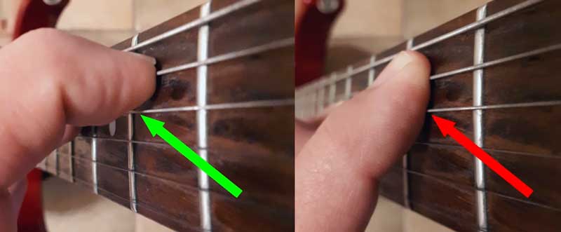 Fingertips guitar technique