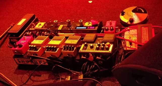 Yngwie Malmsteen pedalboard