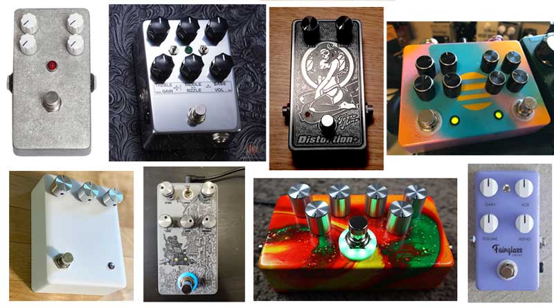 Handmade guitar deals pedals