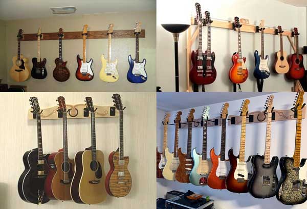 Top 3 Best Guitar Wall Mounts to hang a guitar on the wall in