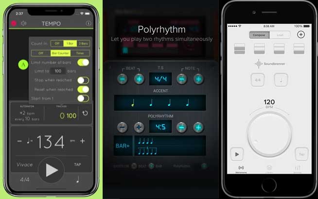 Metronome apps