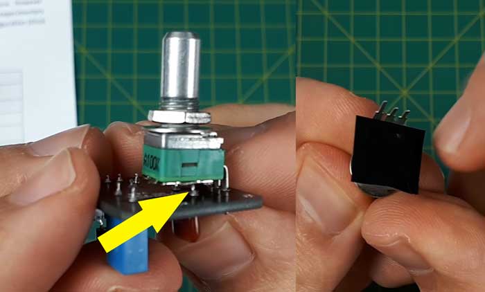 Potentiometer short circuit