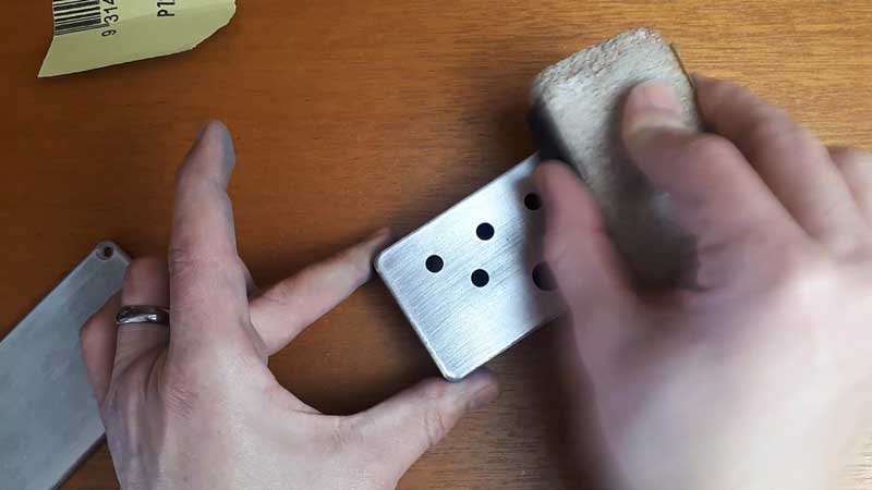 Sanding guitar pedal