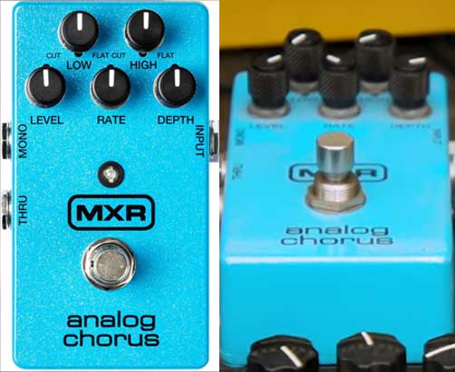 Slash chorus pedal settings