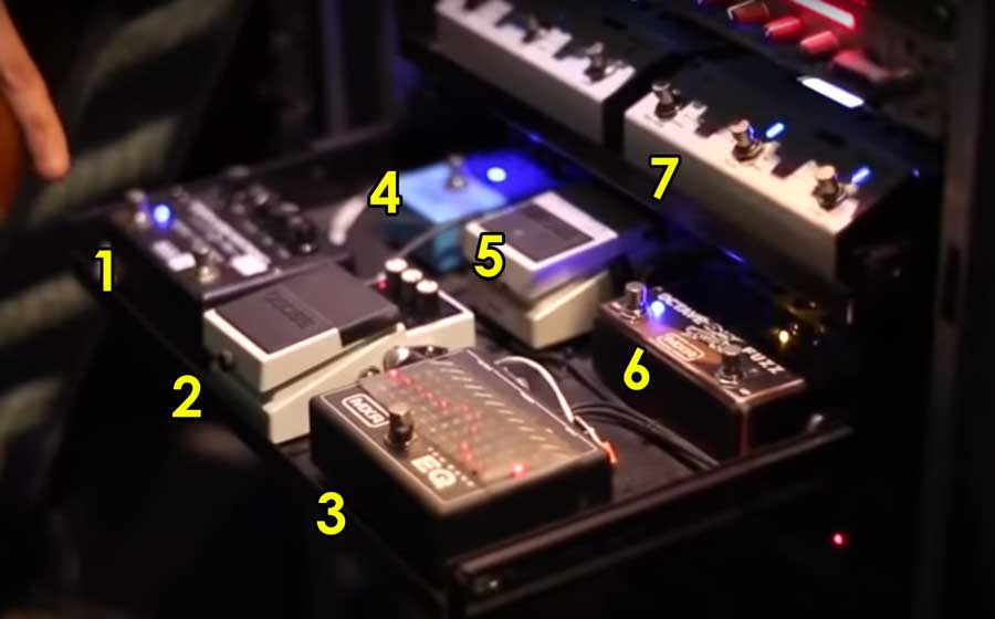 slash pedal board