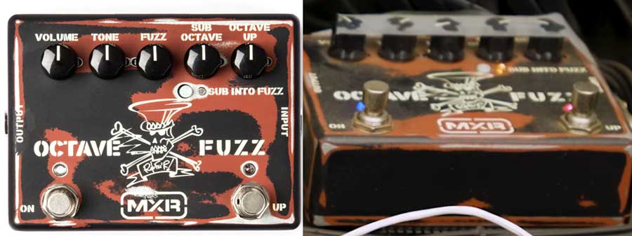 Slash octave fuzz pedal