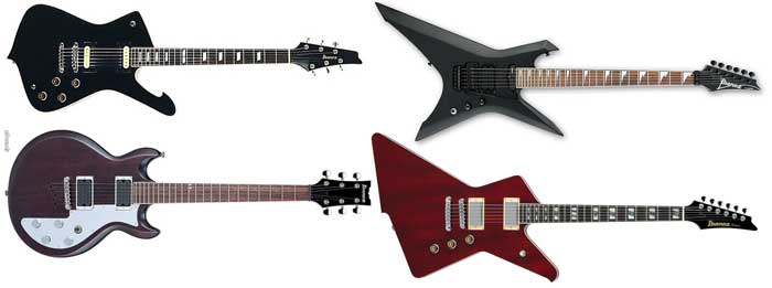 Discontinued Ibanez models