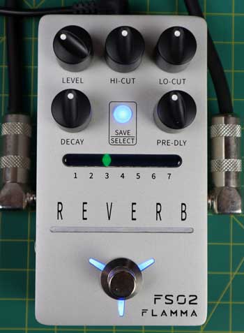 FLAMMA FS02 Stereo Reverb Pedal Review - Guitar Gear Finder