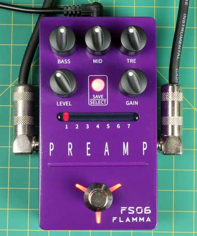 FLAMMA FS06 Preamp Pedal Review - Guitar Gear Finder