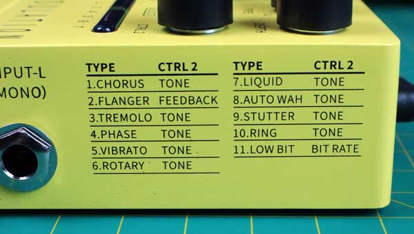 FS05 Control 2 settings