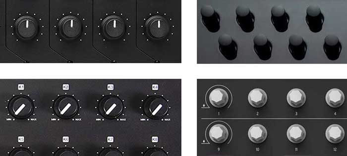 DAW controller knobs