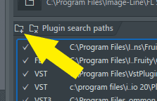 FL Studio add plugins folder