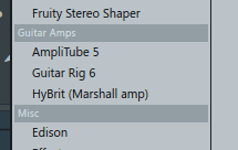 FL Studio guitar amps plugins