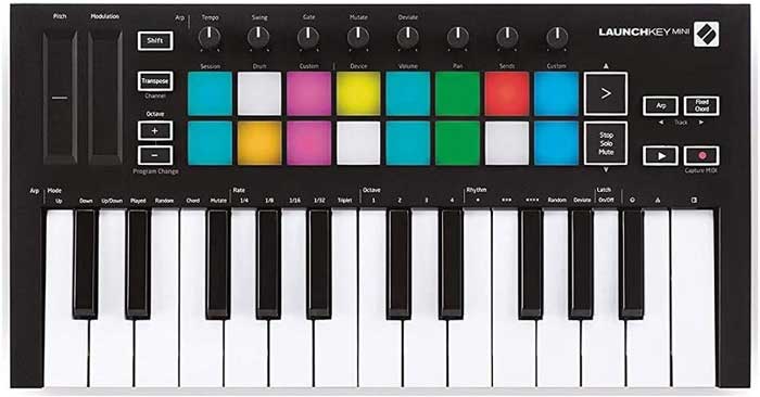 Novation Launchkey mini controller