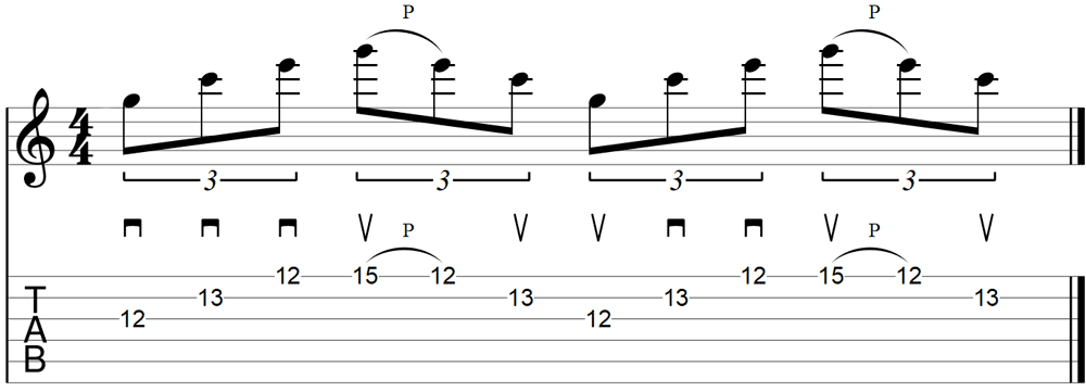 Guitar speed exercise 10